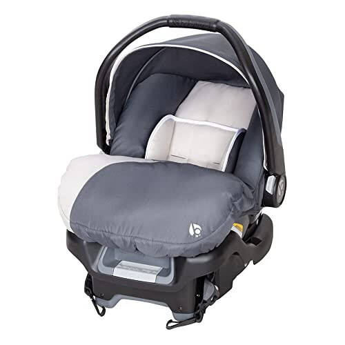 Baby Trend Ally Newborn Baby Infant Car Seat Carrier Travel System with Harness and Extra Cozy Cover for Babies Up to 35 Pounds, Gray Magnolia - 1