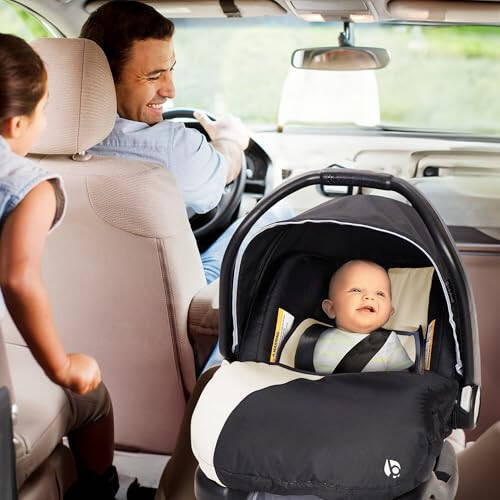 Baby Trend Ally Newborn Baby Infant Car Seat Carrier Travel System with Harness and Extra Cozy Cover for Babies Up to 35 Pounds, Modern Khaki - 5