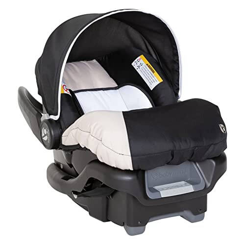 Baby Trend Ally Newborn Baby Infant Car Seat Carrier Travel System with Harness and Extra Cozy Cover for Babies Up to 35 Pounds, Modern Khaki - 6