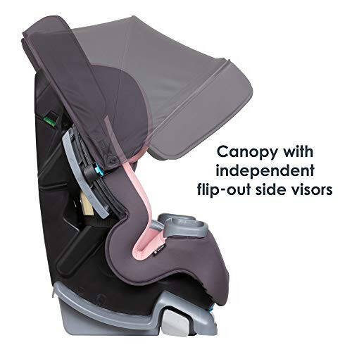 Baby Trend Cover Me™ 4-in-1 Convertible Car Seat, Quartz Pink - 3