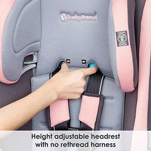 Baby Trend Cover Me™ 4-in-1 Convertible Car Seat, Quartz Pink - 6