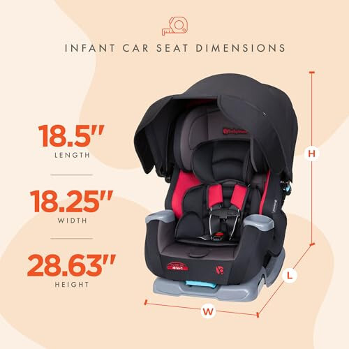 Baby Trend Cover Me™ 4-in-1 Convertible Car Seat, Scooter - 3