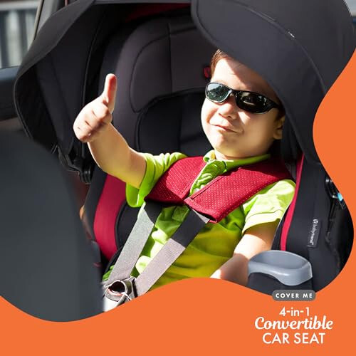 Baby Trend Cover Me™ 4-in-1 Convertible Car Seat, Scooter - 6