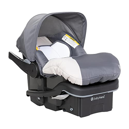 Baby Trend EZ Lift 35 Plus Ergonomik Hafif Arka Koltuklu Bebek Oto Koltuğu, Çok Konumlu Taban ve Rahat Kılıf, Magnolia Gray - 6