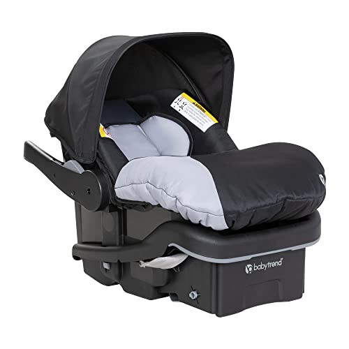 Baby Trend EZ Lift 35 Plus Ergonomik Hafif Arkaya Bakık Bebek Oto Koltuğu, Çoklu Konumlu Taban ve Rahat Kılıf, Fırtına Grisi/Siyah - 6