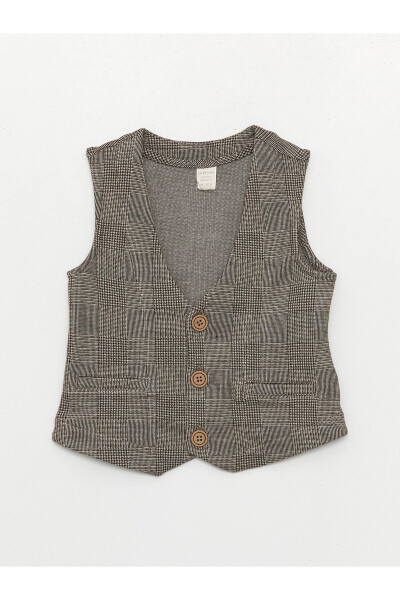 Baby Vest with V-Neck Pattern - LC WAIKIKI