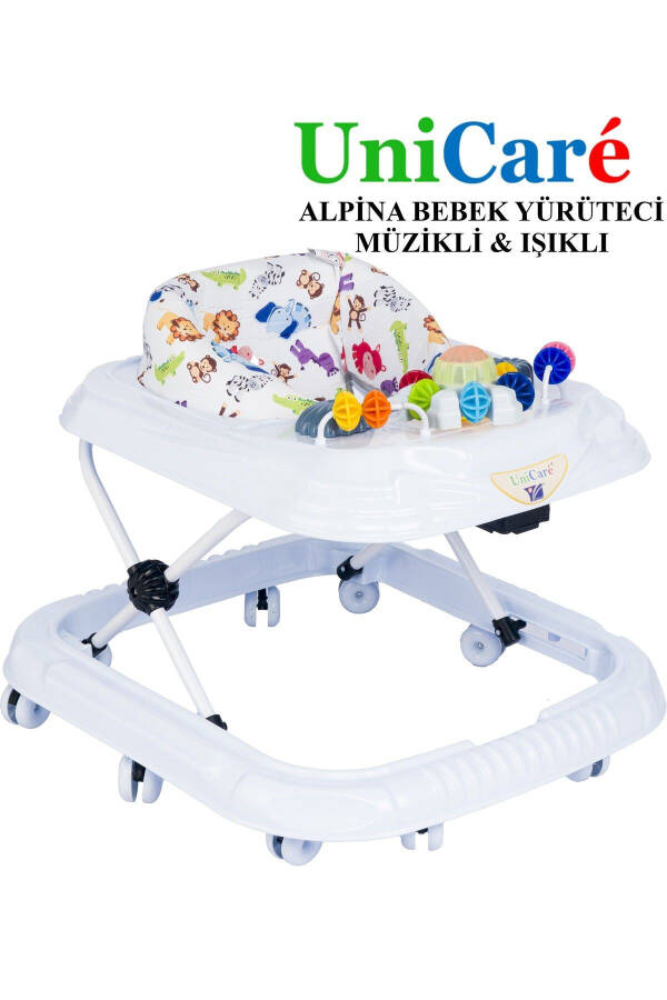 Baby Walker Spider Musical Light Toy Baby Walker 3-Step First Step Friend - 1