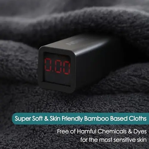 Baby Washcloths 12 Pack, 10x10 inch Heavenly Soft Wash Cloths for Face and Body, Gentle & Safe White Face Towels on Sensitive Skin, Baby Essentials Bath Shower Gifts for Infant Kid Toddler Children - 3