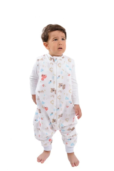 Baby Winter and Seasonal Double Layer Flannel Sleeping Bag 1 Tog - 2