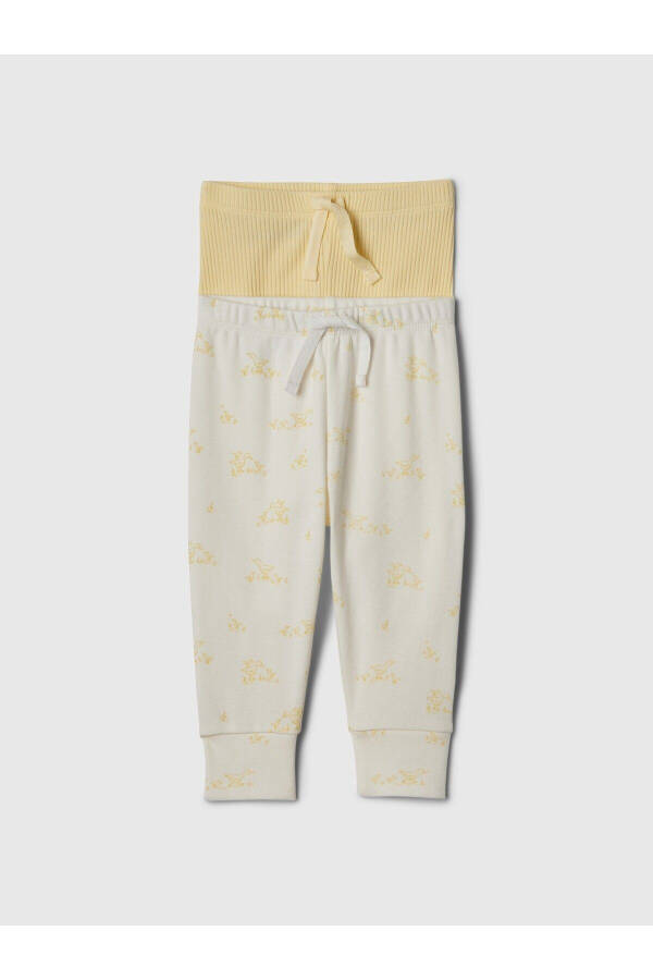 Baby Yellow First Favorites Pull-on 2-Pack Sweatpants - 7