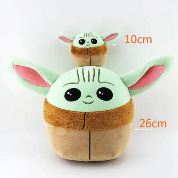 Baby Yoda Plush Stuffed Toy Plushie Cute Animal Pillow, Grogu Baby Yoda Star Wars Kids Doll Gift 5 inch (13 cm.) - 3