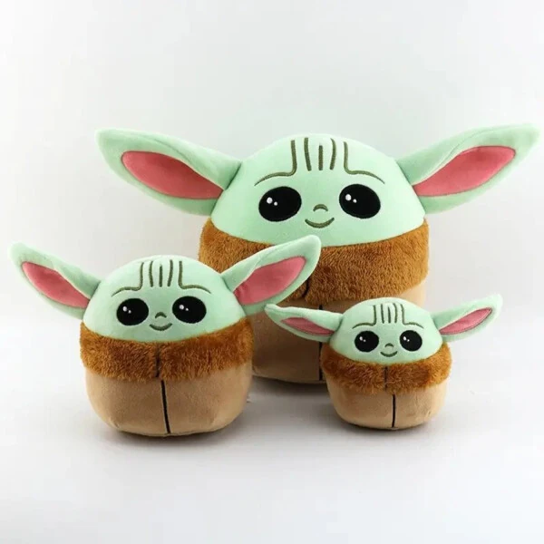 Baby Yoda Plush Stuffed Toy Plushie Cute Animal Pillow, Grogu Baby Yoda Star Wars Kids Doll Gift 8 inch (20 cm.) - LEONG PRODUCTS (1)