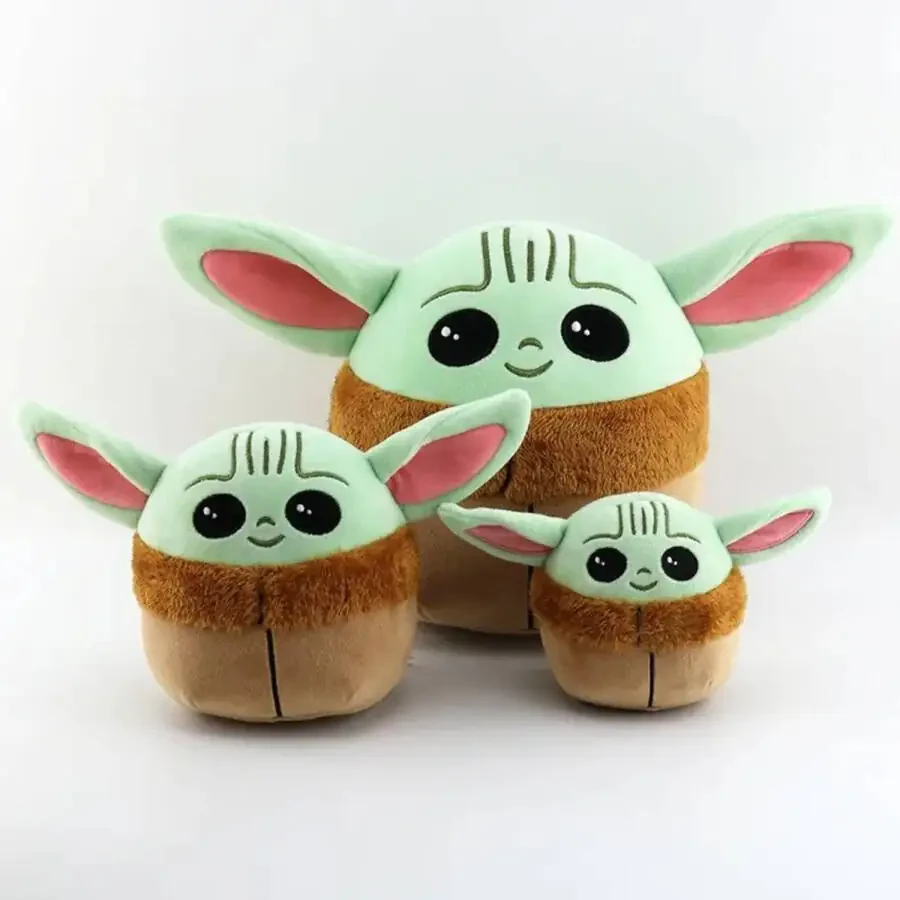 Baby Yoda Plush Stuffed Toy Plushie Cute Animal Pillow, Grogu Baby Yoda Star Wars Kids Doll Gift 8 inch (20 cm.) - 2