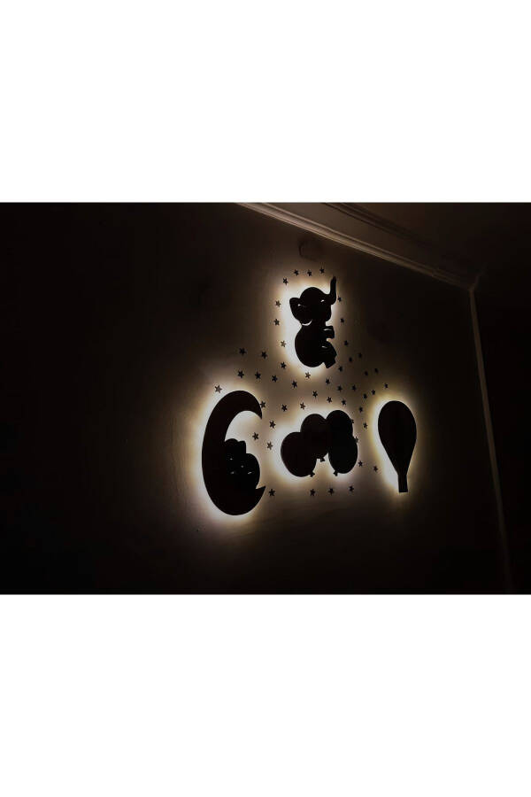 Baby/Children's Room Wooden Decorative Lighting Baby Gift - 7