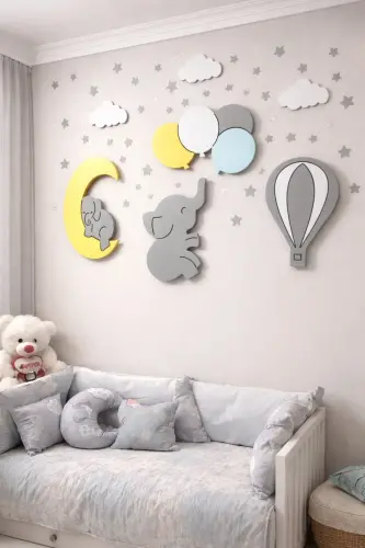Baby/Children's Room Wooden Decorative Lighting Baby Gift - 1