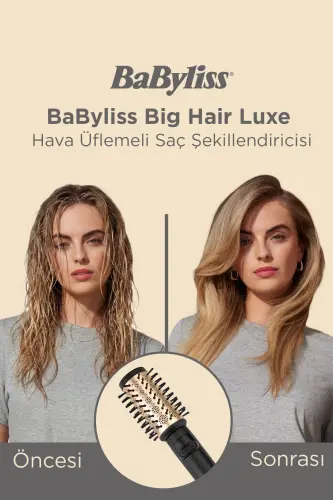 Babyliss Big Hair Luxe AS970E Issiq Havo bilan Soch Turmaklash Asbob - 6