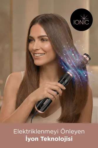 Babyliss Perfect Finish Hot Air Styler Set (4 Accessories) - As126e - 5