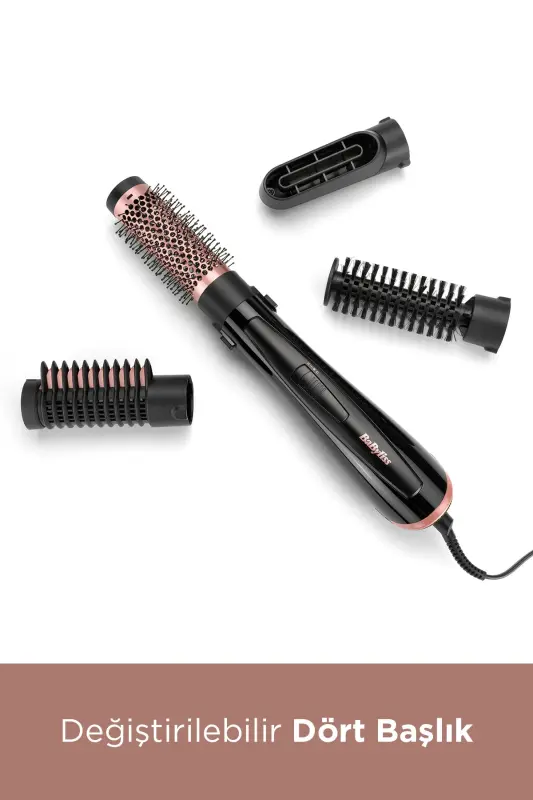 Babyliss Perfect Finish Hot Air Styler Set (4 Accessories) - As126e - 6