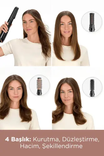 Babyliss Perfect Finish Hot Air Styler Set (4 Accessories) - As126e - 8