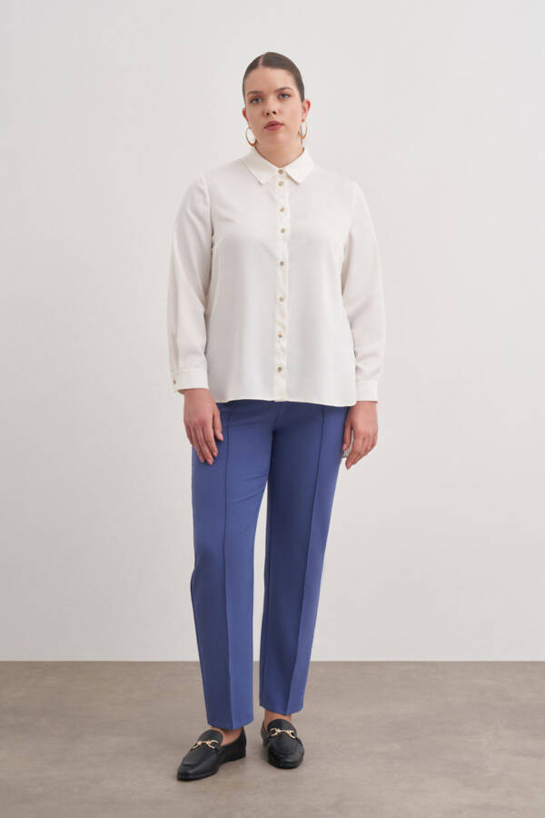 Back Detailed Woven Tunic - 2