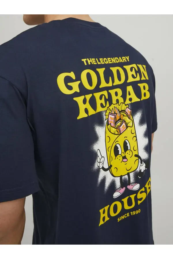 Back Printed T-shirt - Taco - 4