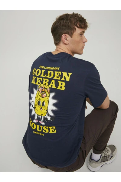 Back Printed T-shirt - Taco - 8