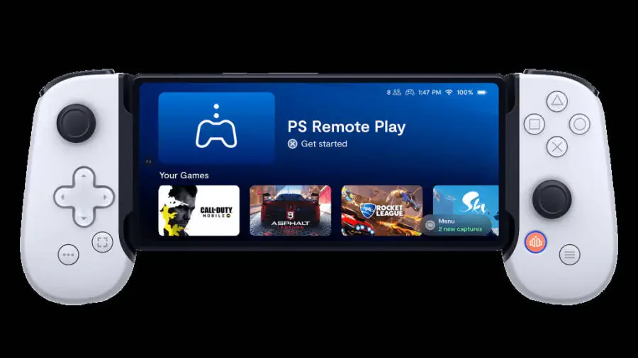 Backbone One - PlayStation Edition (Lightning) - iPhone учун мобил ўйин контроллери - 1-авлод - Оқ - 6