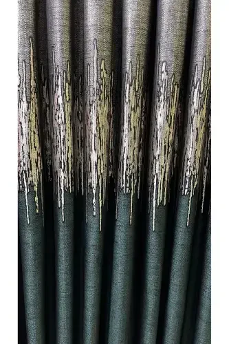 Backdrop Fabric Curtain Emerald Green-Emerald Green - 1