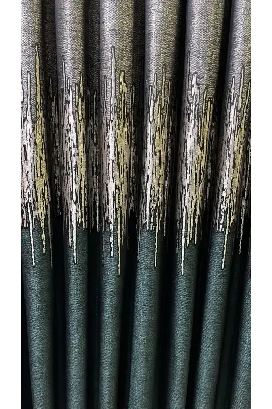 Backdrop Fabric Curtain Emerald Green-Emerald Green - 1