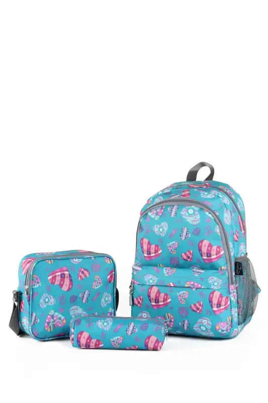 Backpack Plcan2079.353 Green Heart-Green Heart - 1