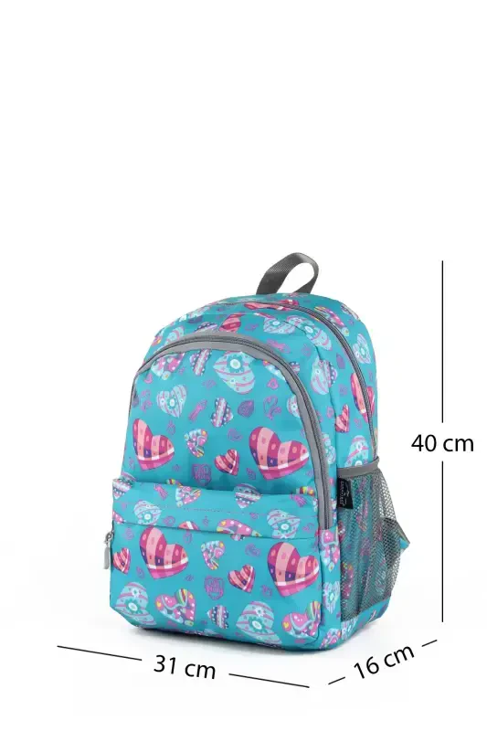 Backpack Plcan2079.353 Green Heart-Green Heart - 3