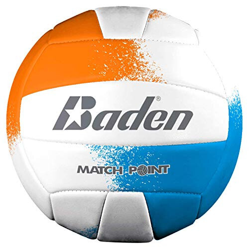 Baden Champions Volleyball/Badminton Portable Combo Set, 4 Raquets + 3 Birdies + Boundary + Volleyball + Pump + Carry Bag - 10