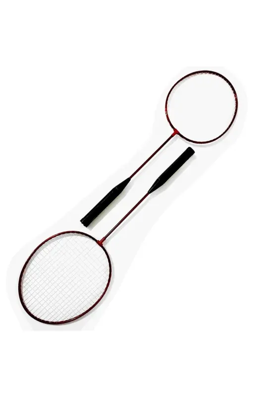 Badminton Racket Set 2 Racquets 1 Shuttlecock - 4