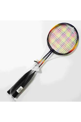 Badminton raket seti 2 raket 1 top 