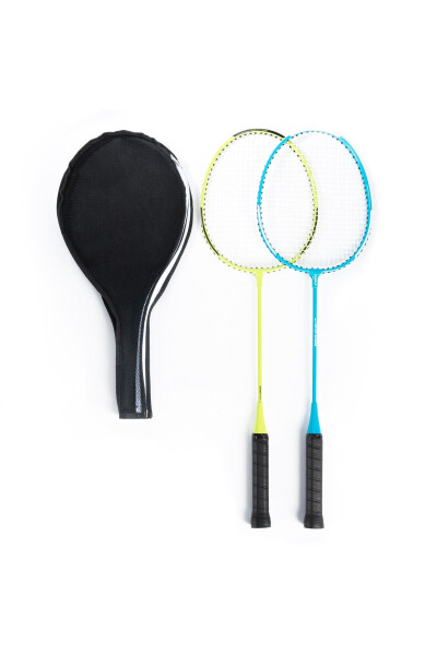 Badminton Set 2 Racquets Ball And Cover - OVERPAZAR (1)