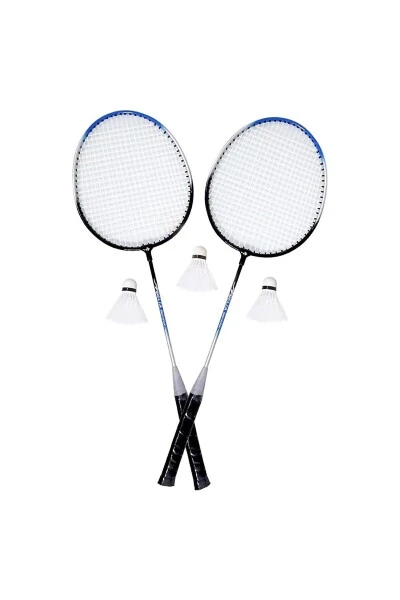 Badminton Set with Bag 2 Badminton Rackets 3 Badminton Balls and Carry Bag - 3