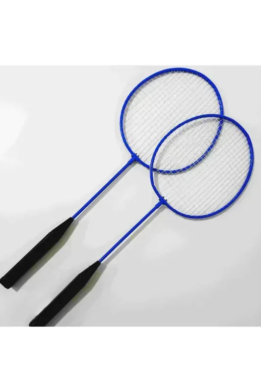 Badminton Seti 2 Raket 3 Top-Mavi - 2