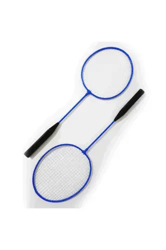 Badminton Seti 2 Raket 3 Top-Mavi - 4