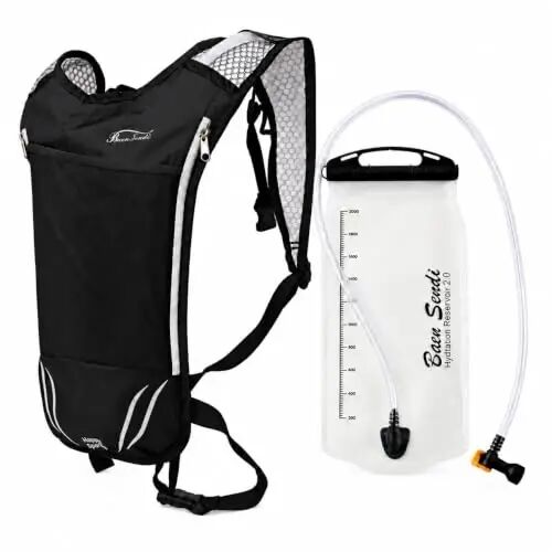 Baen Sendi 2 Pack Hydration Pack with 2L Backpack Water Bladder - Great for Outdoor Sports of Running Hiking Camping Cycling Skiing - Baen sendi