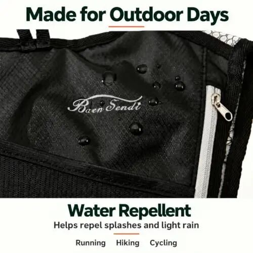 Baen Sendi 2 Pack Hydration Pack with 2L Backpack Water Bladder - Great for Outdoor Sports of Running Hiking Camping Cycling Skiing - 4