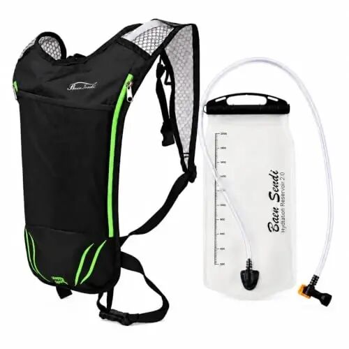 Baen Sendi 2 Pack Hydration Pack with 2L Backpack Water Bladder - Great for Outdoor Sports of Running Hiking Camping Cycling Skiing - Baen sendi