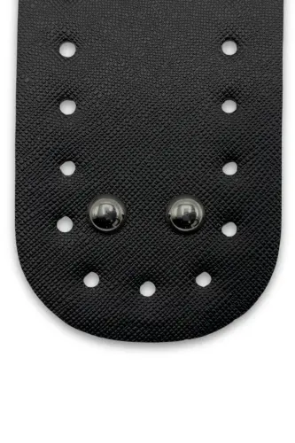 Bag Base Mini Faux Leather 6.5cmx25cm Bag Accessory And Bag Accessory Black - Black - SENSY (1)