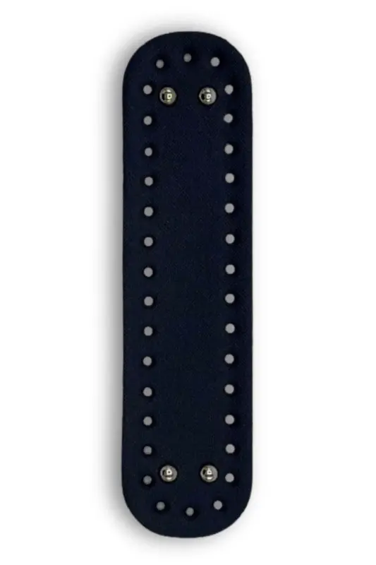 Bag Base Mini Faux Leather 6.5cmx25cm Bag Accessory And Bag Accessory Navy Blue - Navy Blue - 3