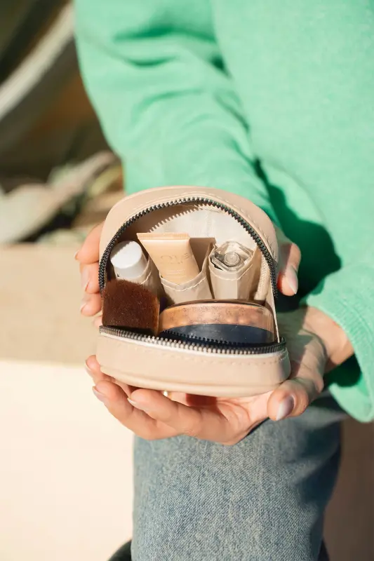 Bag Organizer Mini Makeup Bag - Mini Cosmetic Pouch - 6