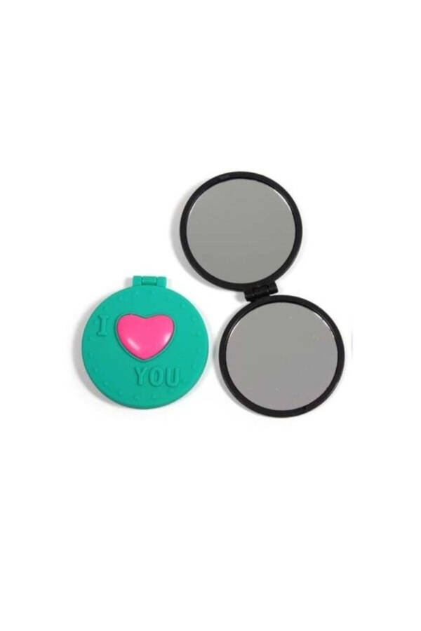 Bag-Type Heart-Shaped Makeup Mirror 8680742411634 - 1