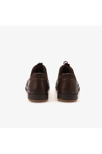 Bağcıklı Erkek Spor & Sneaker Ayakkabı 9779 - Kahve - 4