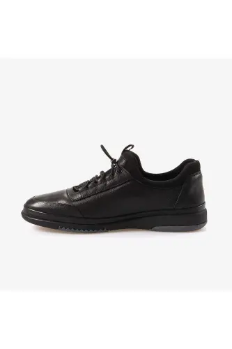 Bağcıklı Erkek Spor & Sneaker Ayakkabı 9779 - Siyah - KEMAL TANCA (1)