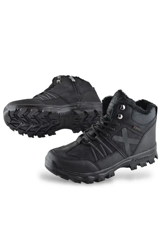 Bağcıklı Trekking Outdoor Bot K8-Siyah002 - 2