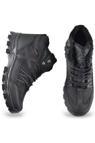 Bağcıklı Trekking Outdoor Bot K8-Siyah002 - 3