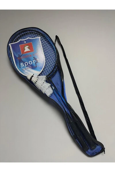 Bagged Badminton Set 2 Rackets 1 Ball Badminton Set Blue Color - 5